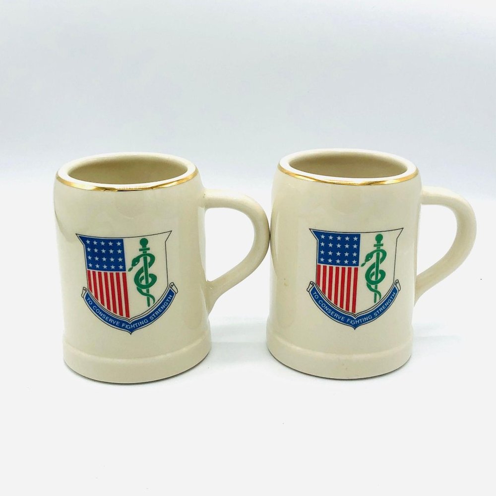 Lot Of 2 U.S. Army Medicine Southeast Region Mug
